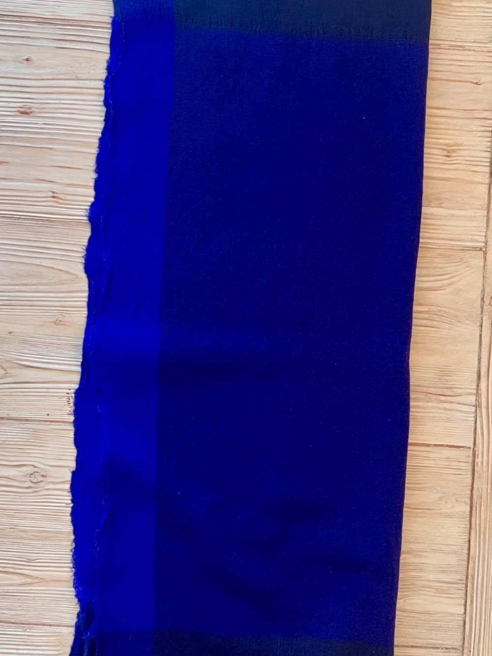 Eileen Fisher Purple Wool Gauze Wrap Shawl Lightweight OS - Picture 5 of 7
